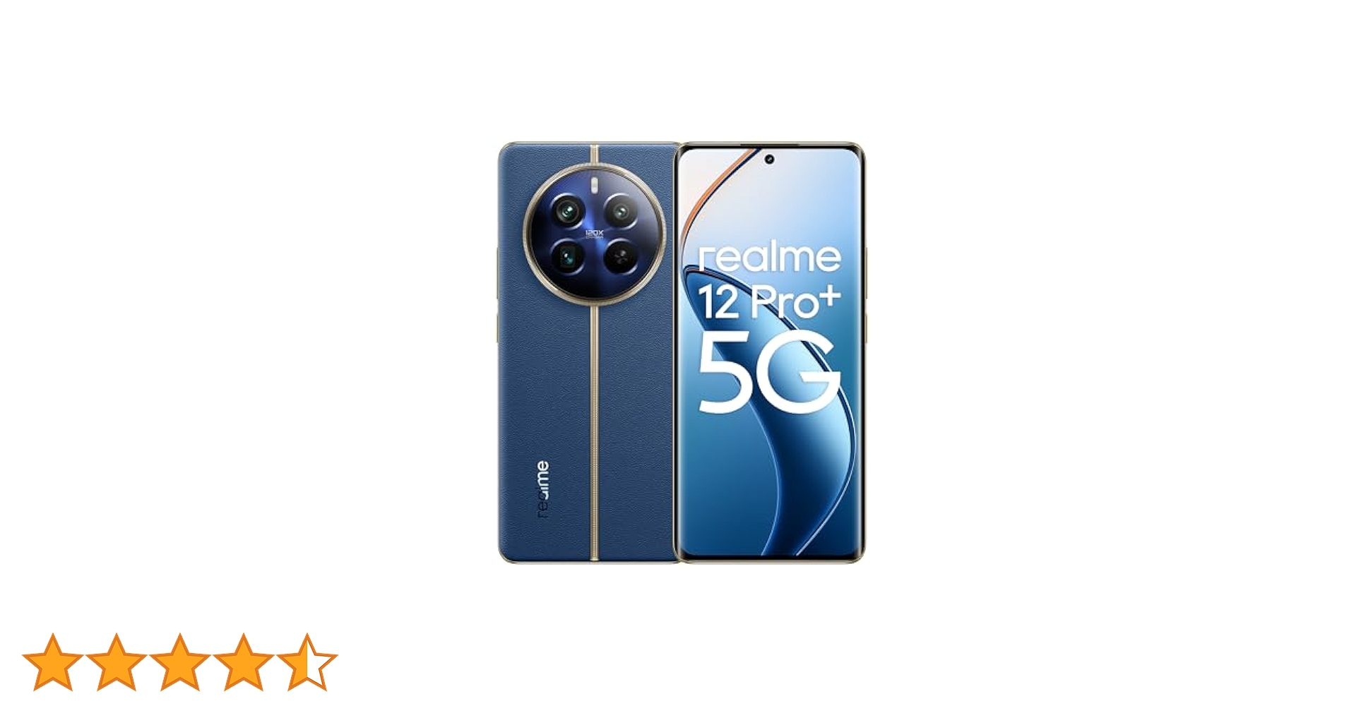 Realme 12 Pro+ 5G Smartfon, Submarine Blue, 8GB + 256GB